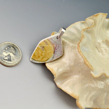 Load image into Gallery viewer, Pink and Yellow Chrystal Pendant