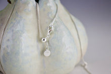 Load image into Gallery viewer, Incised Porcelain Pendant with Green