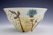 Load image into Gallery viewer, Botanical Abstracts - Bowl - Salt Fired Porcelain