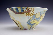 Load image into Gallery viewer, Botanical Abstracts - Bowl - Salt Fired Porcelain
