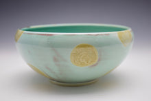 Load image into Gallery viewer, Bowl - Blushing Pinks on Porcelain with Dots -  Salt Fired