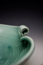 Load image into Gallery viewer, Special Serving Bowl - Porcelain Meandering Vine & Dots -  Salt Fired