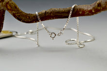 Load image into Gallery viewer, Denim Dot Pendant - Blue & White