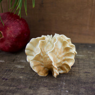 Sculpture for Wall or Table - Nature Inspired -Salt Fired Porcelain