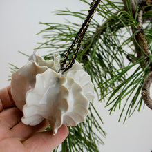 Load image into Gallery viewer, Salt Fired Porcelain - Pod Ornament