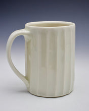 Load image into Gallery viewer, Stripe Carved  White Mug
