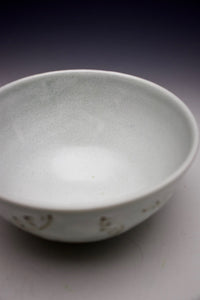 Botanical Abstracts - Bowl - White Glaze on Porcelain