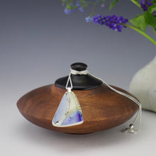 Load image into Gallery viewer, Triangular Abstract - Porcelain Shard Pendant
