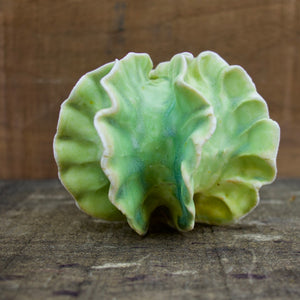 Sculpture for Wall or Table - Nature Inspired -Salt Fired Porcelain