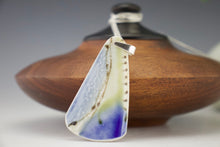 Load image into Gallery viewer, Triangular Abstract - Porcelain Shard Pendant