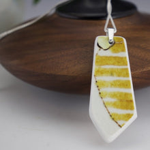 Load image into Gallery viewer, Amber/Yellow Reversible Pendant