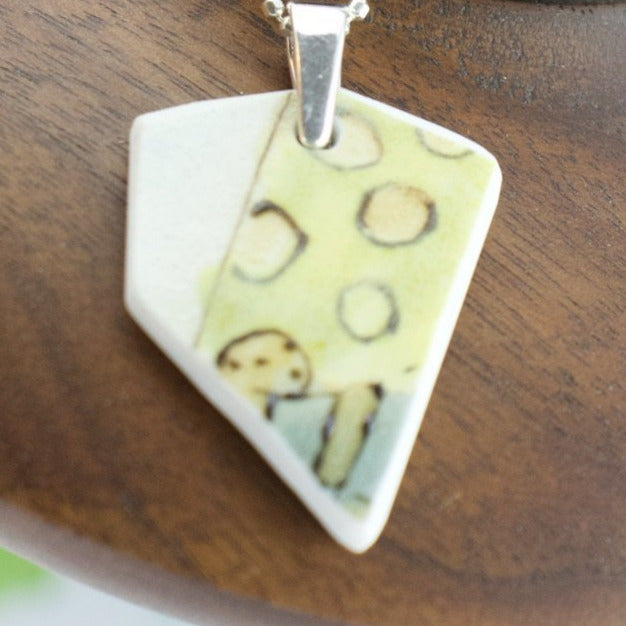 Aerial - Porcelain Pendant