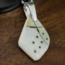 Load image into Gallery viewer, Kite Shape - Feather Light - Porcelain Pendant