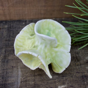 Sculpture for Shelf or Table - Nature Inspired -Salt Fired Porcelain