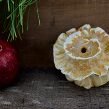 Load image into Gallery viewer, Spiral Sculpture for Wall or Table - Nature Inspired -Salt Fired Porcelain