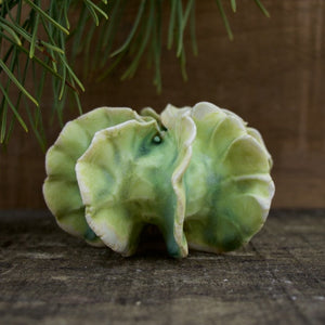 Sculpture for Wall or Table - Nature Inspired -Salt Fired Porcelain