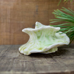 Sculpture for Wall or Table - Nature Inspired -Salt Fired Porcelain