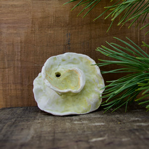 Sculpture for Wall or Table - Nature Inspired -Salt Fired Porcelain